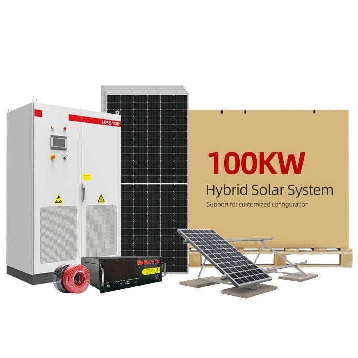100KW Solar Hybrid Storage System